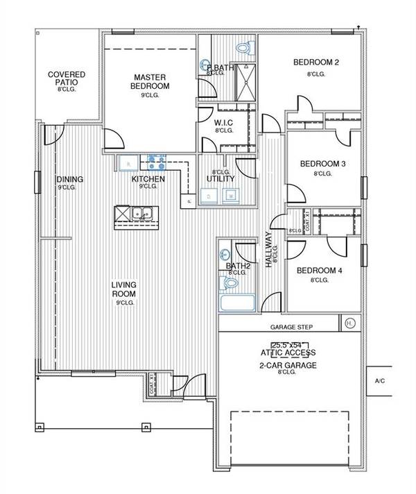 2030 Brush Creek WAY, Newcastle, OK 73065