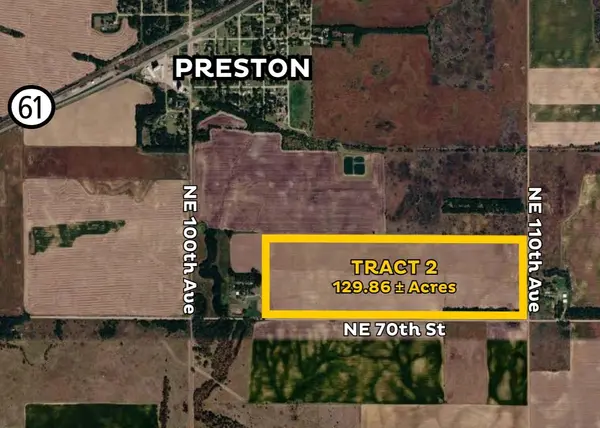 N & E of NE 70th St & NE 100th Ave - Tract 2, Turon, KS 67583