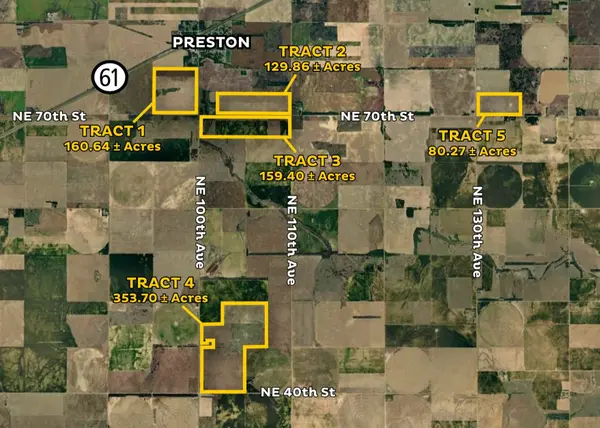 NE/c of NE 70th St & NE 130th Ave - Tract 5, Turon, KS 67583