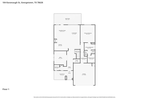 104 Kavanaugh ST, Georgetown, TX 78628