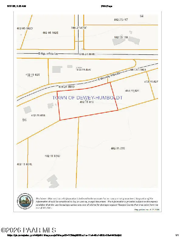 14265 E Beverly Hills DR, Dewey-humboldt, AZ 86327