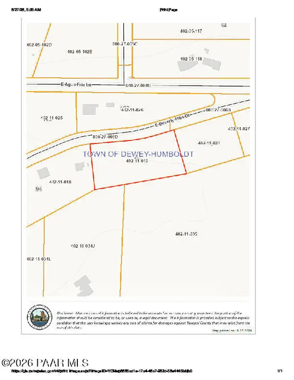 14265 E Beverly Hills DR, Dewey-humboldt, AZ 86327