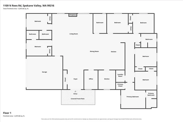 1109 N Rees Ln Ln, Spokane Valley, WA 99216