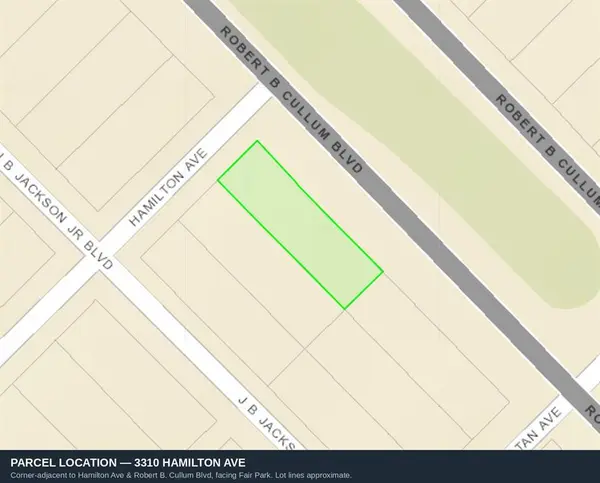 3310 Hamilton Avenue, Dallas, TX 75210