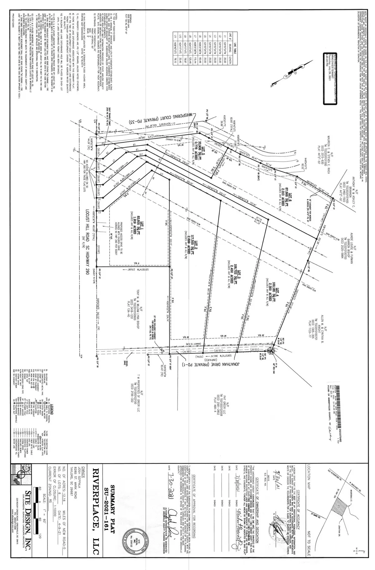 2448 Locust Hill RD, Taylors, SC 29687