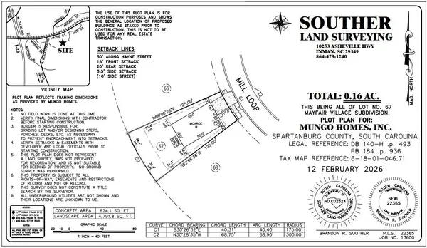 2305 Mill LOOP, Spartanburg, SC 29320