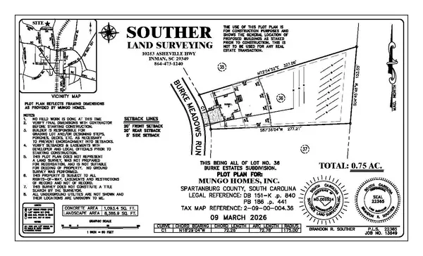 5018 Burke Meadows RUN, Chesnee, SC 29323