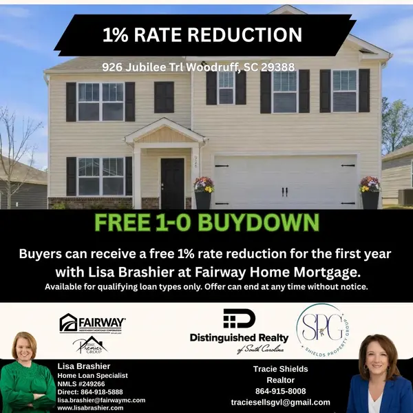 926 Jubilee TRL, Woodruff, SC 29388