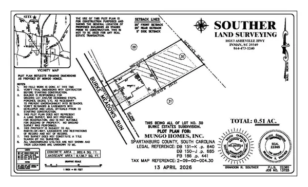5042 Burke Meadows RUN, Chesnee, SC 29323