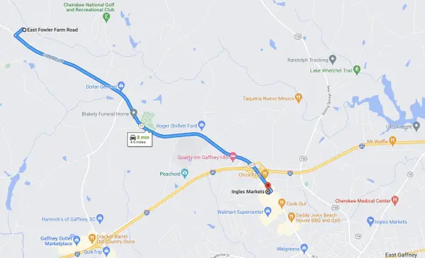 0 E Fowler Farm RD, Gaffney, SC 29341