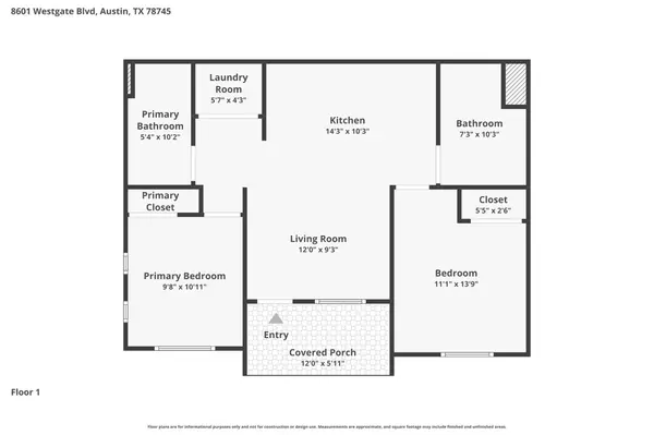 8601 W Gate BLVD #7101, Austin, TX 78745