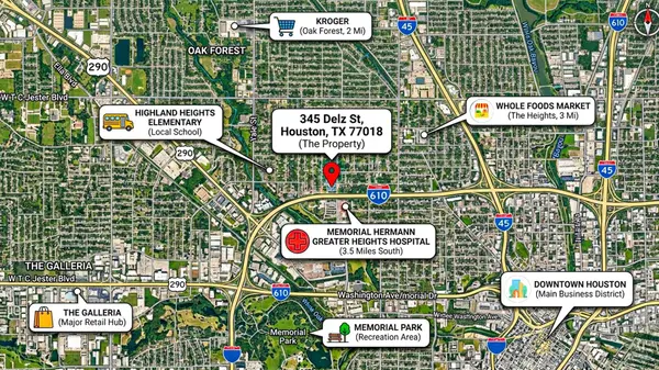 345 Delz ST, Houston, TX 77018