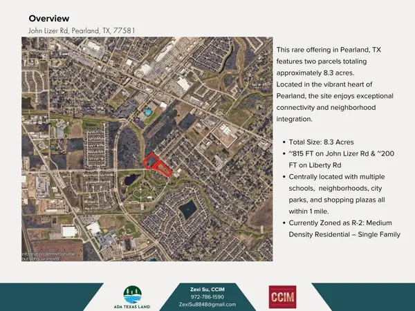 TBD John Lizer RD, Pearland, TX 77581