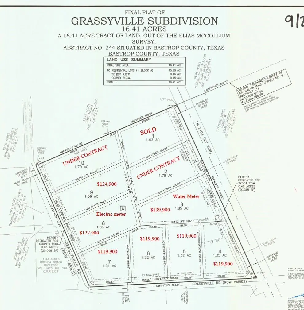 533 L10 Grassyville RD, Paige, TX 78659