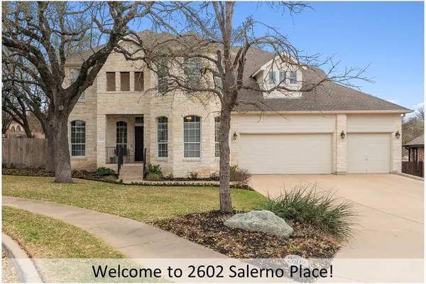 2602 Salerno PL, Cedar Park, TX 78613