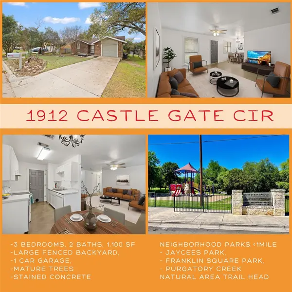 1912 Castle Gate CIR, San Marcos, TX 78666