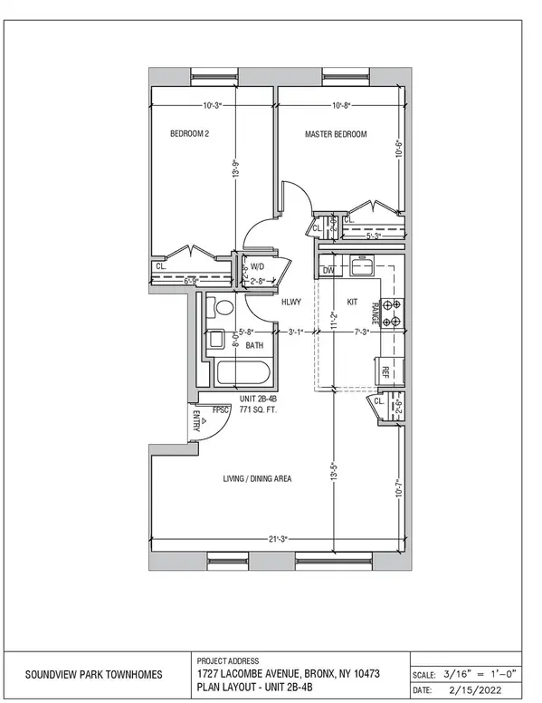 1727 Lacombe AVE #4B, Bronx, NY 10473