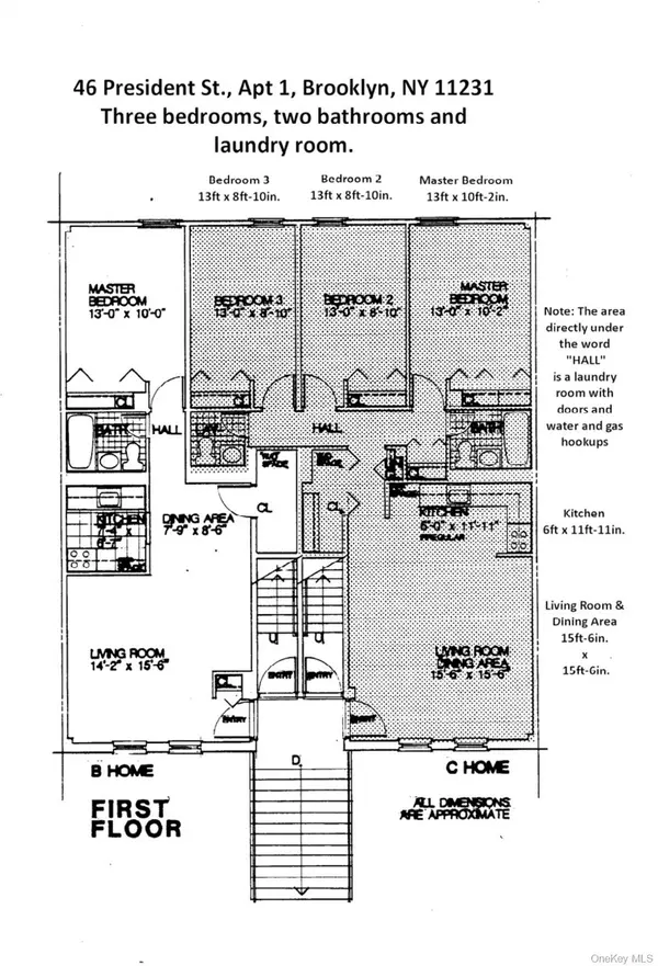 46 President ST #1 (1st Fl), Brooklyn, NY 11231
