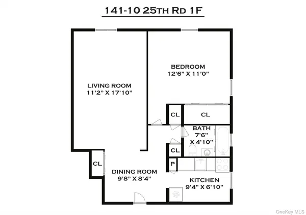 141-10 25 RD #2F, Flushing, NY 11354