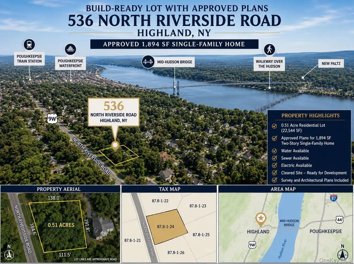 536 N Riverside RD, Highland, NY 12528