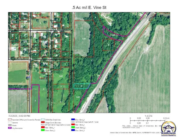 00000 S 3rd ST #00000 E Vine St., Quenemo, KS 66528