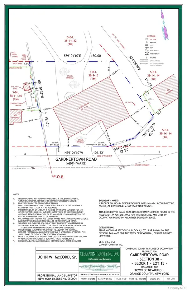 . Gardnertown RD, Newburgh, NY 12550