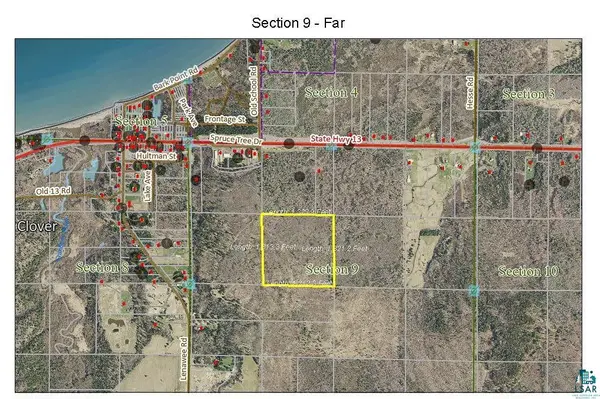 40 Acres Near State Hwy 13, Herbster, WI 54844