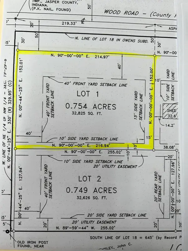 0-Lot 1 Wood RD, Rensselaer, IN 47978