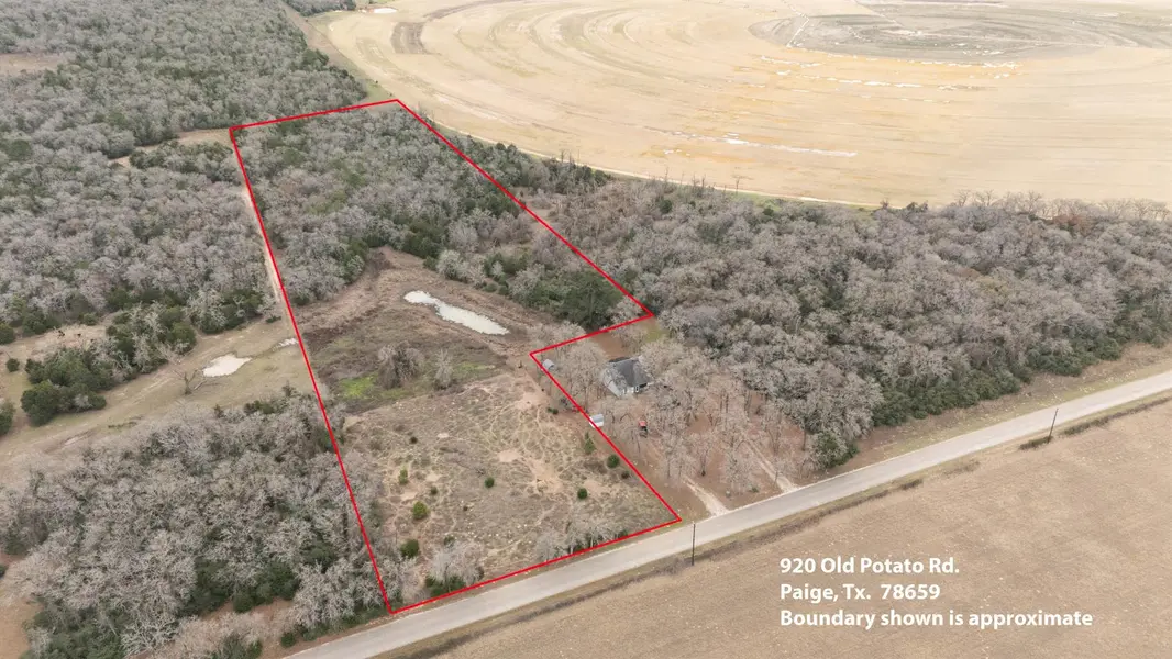 920 Old Potato RD, Paige, TX 78659