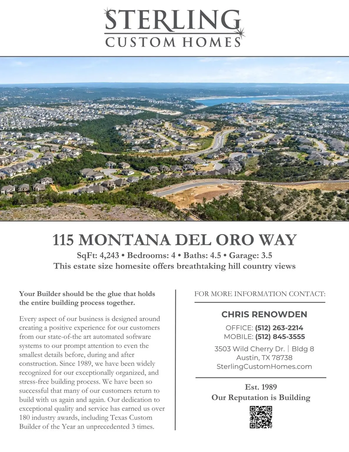 115 Montana Del Oro WAY, Lakeway, TX 78738