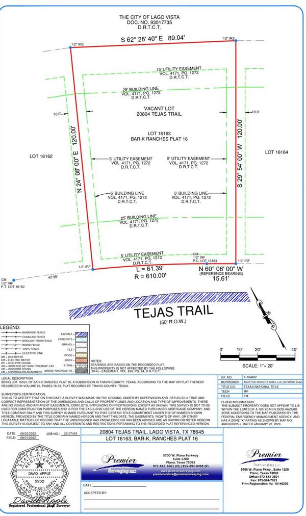 20804 Tejas TRL, Lago Vista, TX 78645
