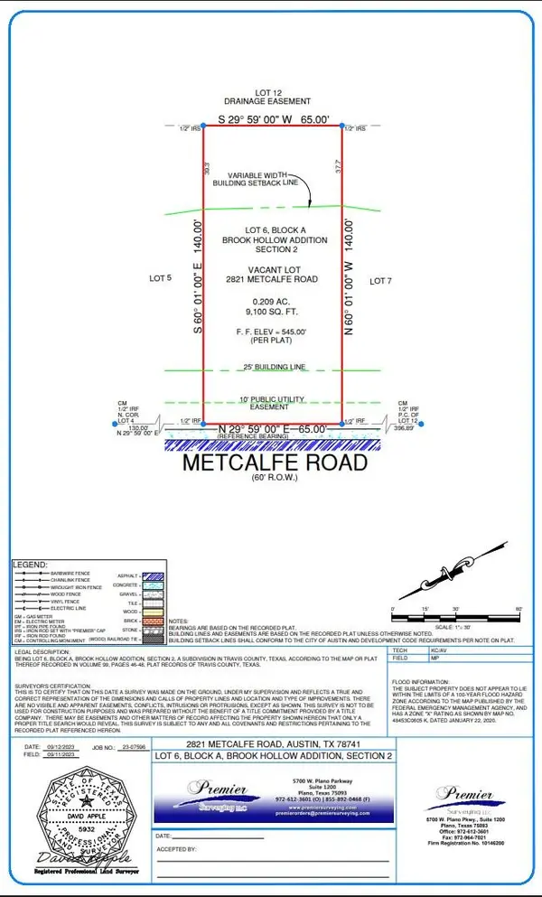 2821 Metcalfe RD, Austin, TX 78741
