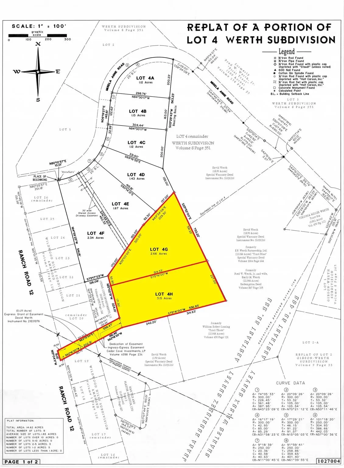 31858 RR 12 #Lot 4H & 4G, Dripping Springs, TX 78620