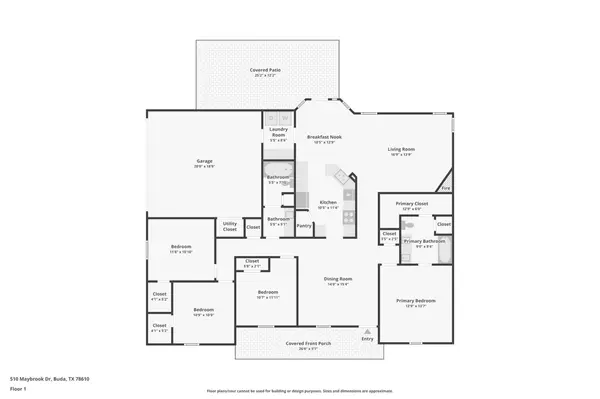 510 Maybrook DR, Buda, TX 78610
