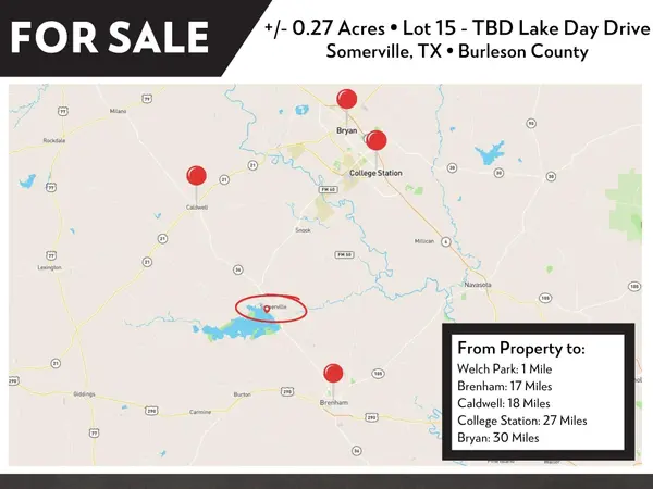 TBD Lot 15 Lake Day DR, Somerville, TX 77879