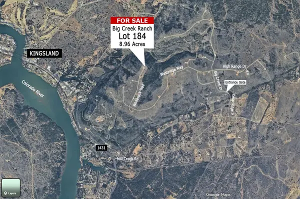 Lot 184 Whiterock TRL, Kingsland, TX 78639