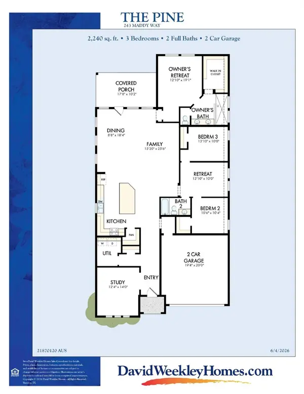 243 Maddy WAY, Bastrop, TX 78602