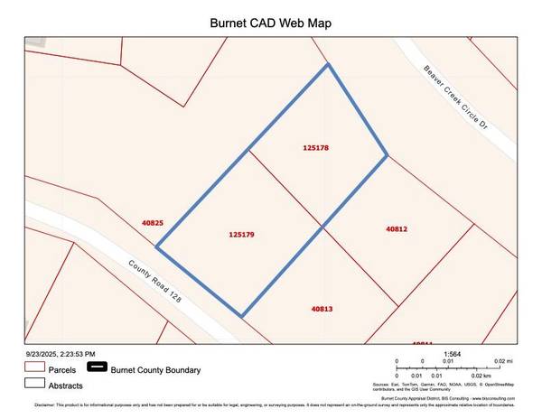 Lot 152 & 153 County Road 128 RD, Burnet, TX 78611