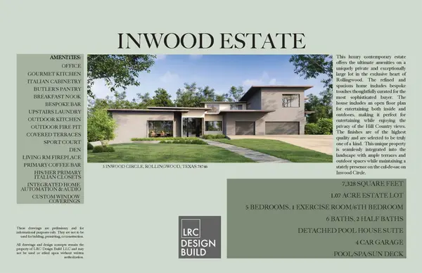 5 Inwood CIR, Rollingwood, TX 78746