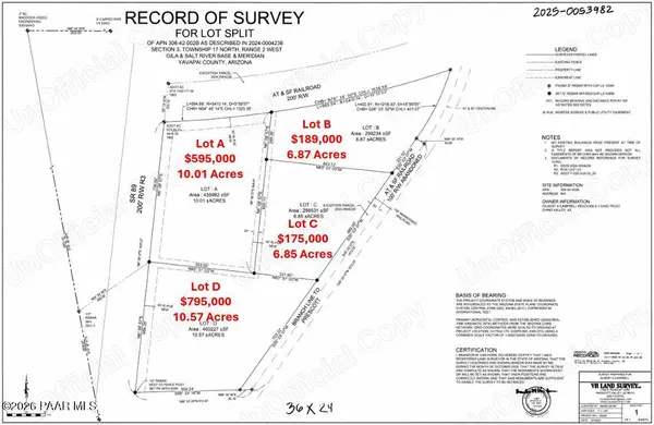 10.57 Acres N State Route 89 - Lot D, Paulden, AZ 86334