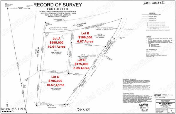 10.57 Acres N State Route 89 - Lot D, Paulden, AZ 86334