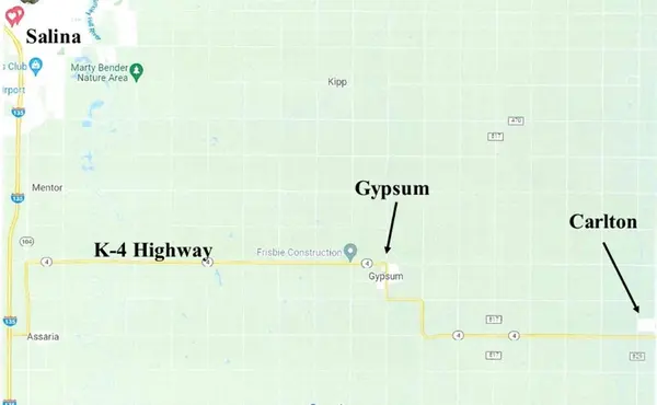 225 Peck Ave., Carlton, KS 67448