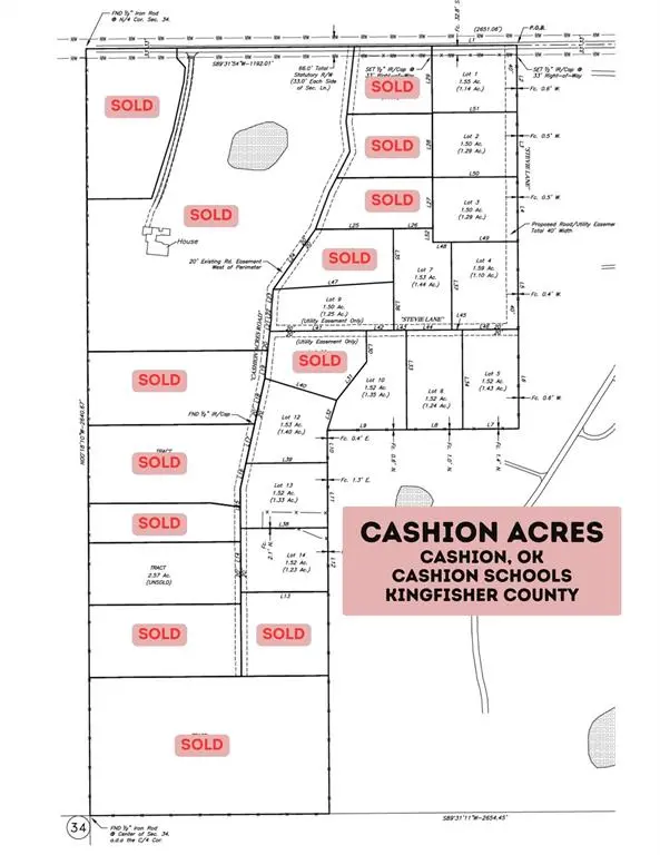 9 E 880 RD, Cashion, OK 73016