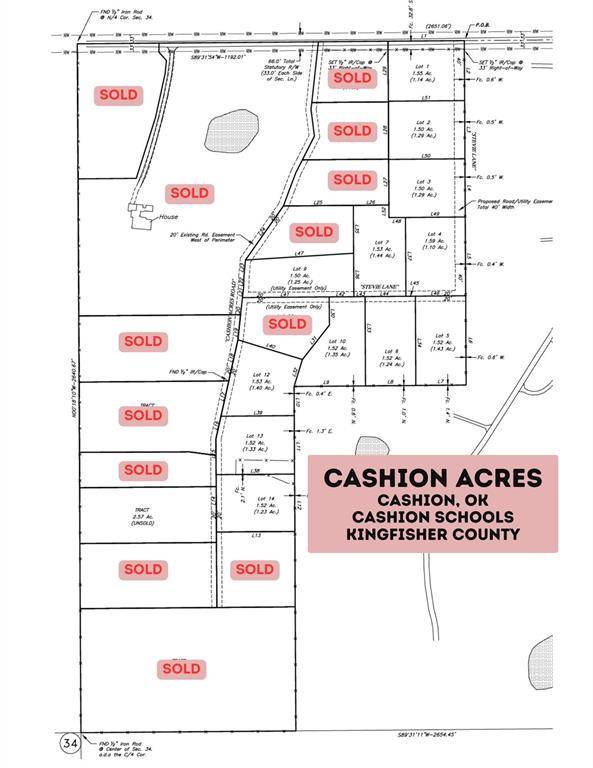 9 E 880 RD, Cashion, OK 73016