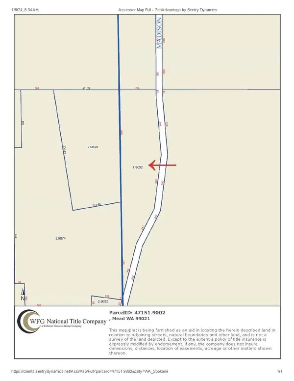 XXX N Madison Rd, Mead, WA 99021