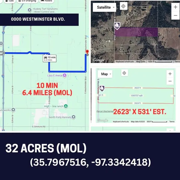 S 0000 WESTMINSTER + SEWARD BLVD, Guthrie, OK 73044