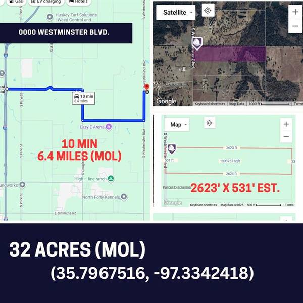 S 0000 WESTMINSTER + SEWARD BLVD, Guthrie, OK 73044