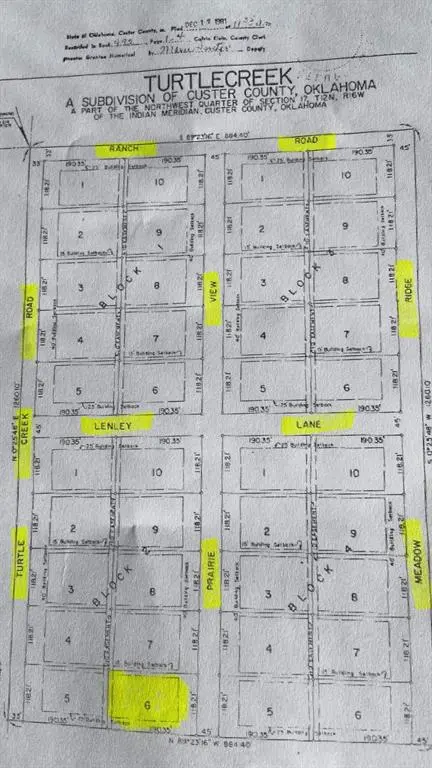 Turtle Creek RD, Clinton, OK 73601