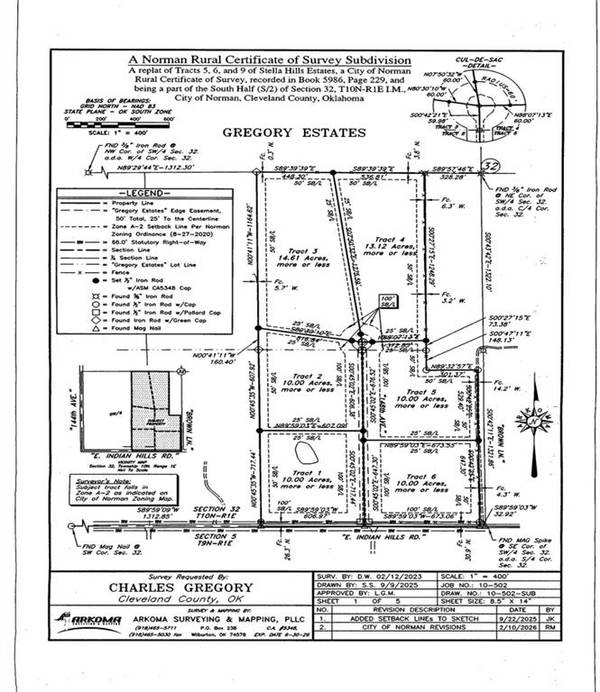 148 NE 148th AVE #(TRACT 5), Newalla, OK 74857