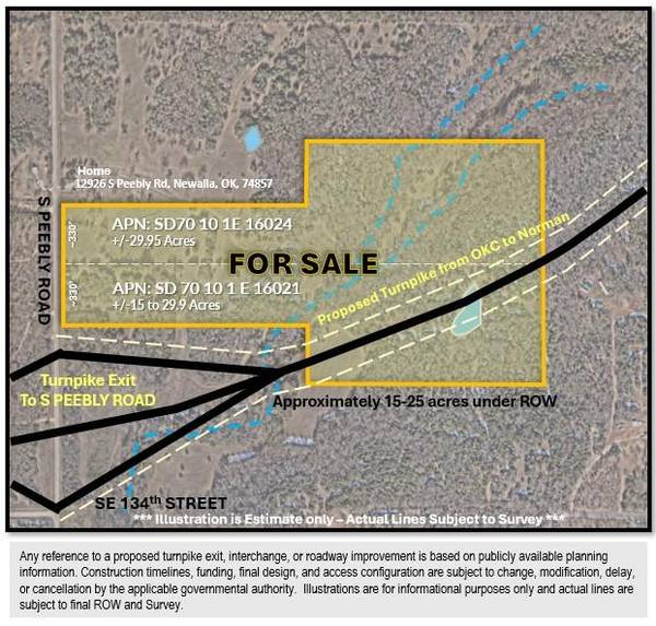 59 S Peebly RD, Newalla, OK 74857